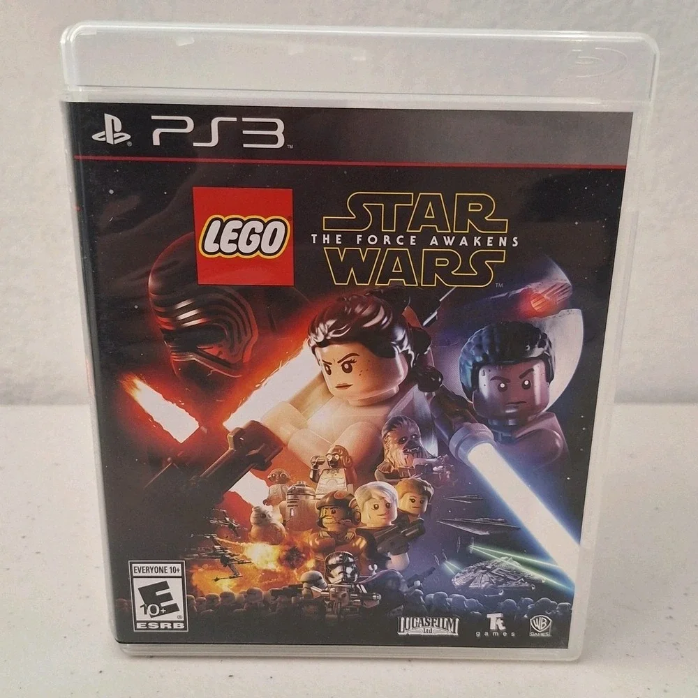 LEGO Star Wars: The Force Awakens- Replacement PS3 Cover, Case, Manual NO GAME!